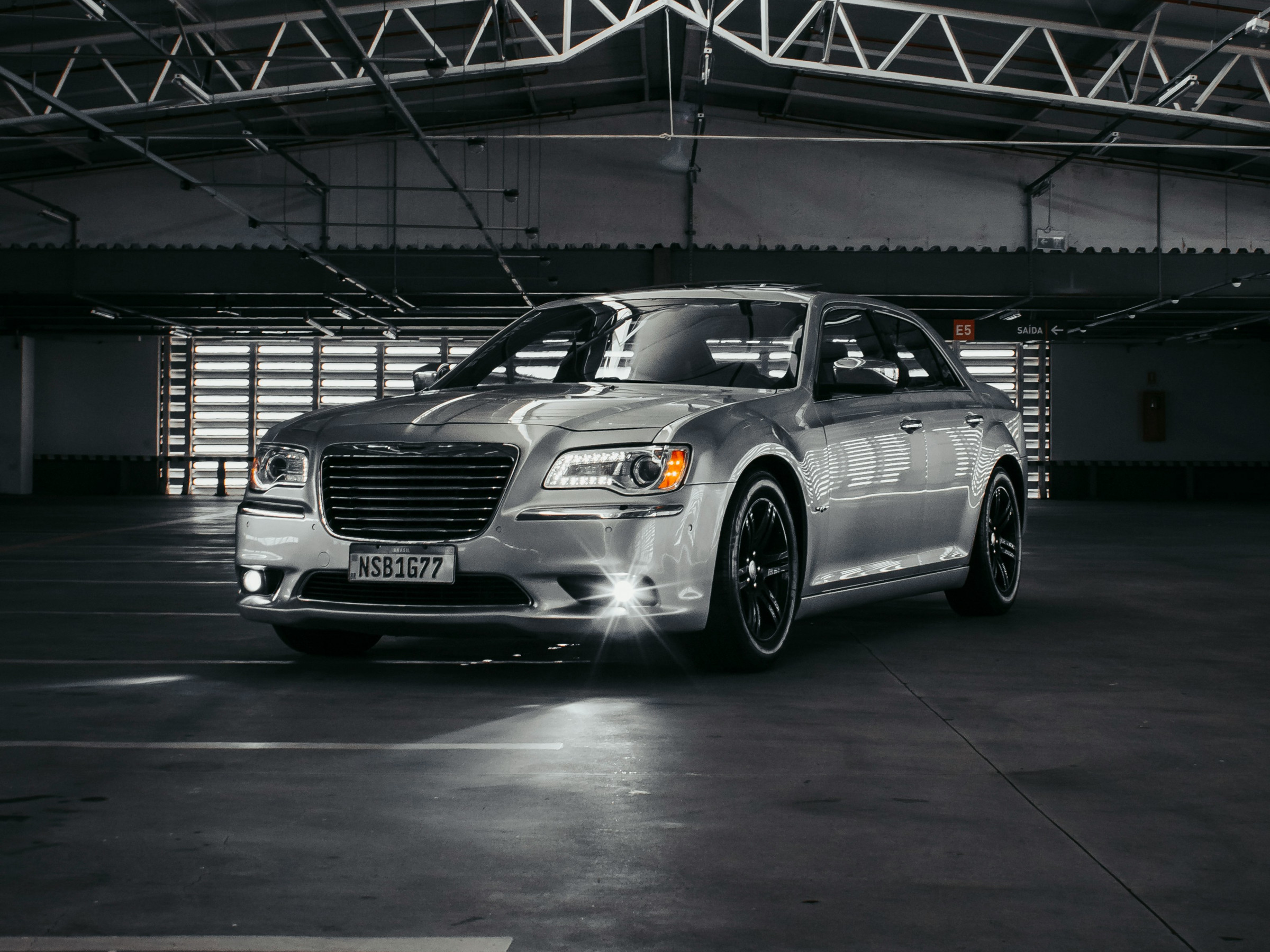 Car with original Monroney window sticker