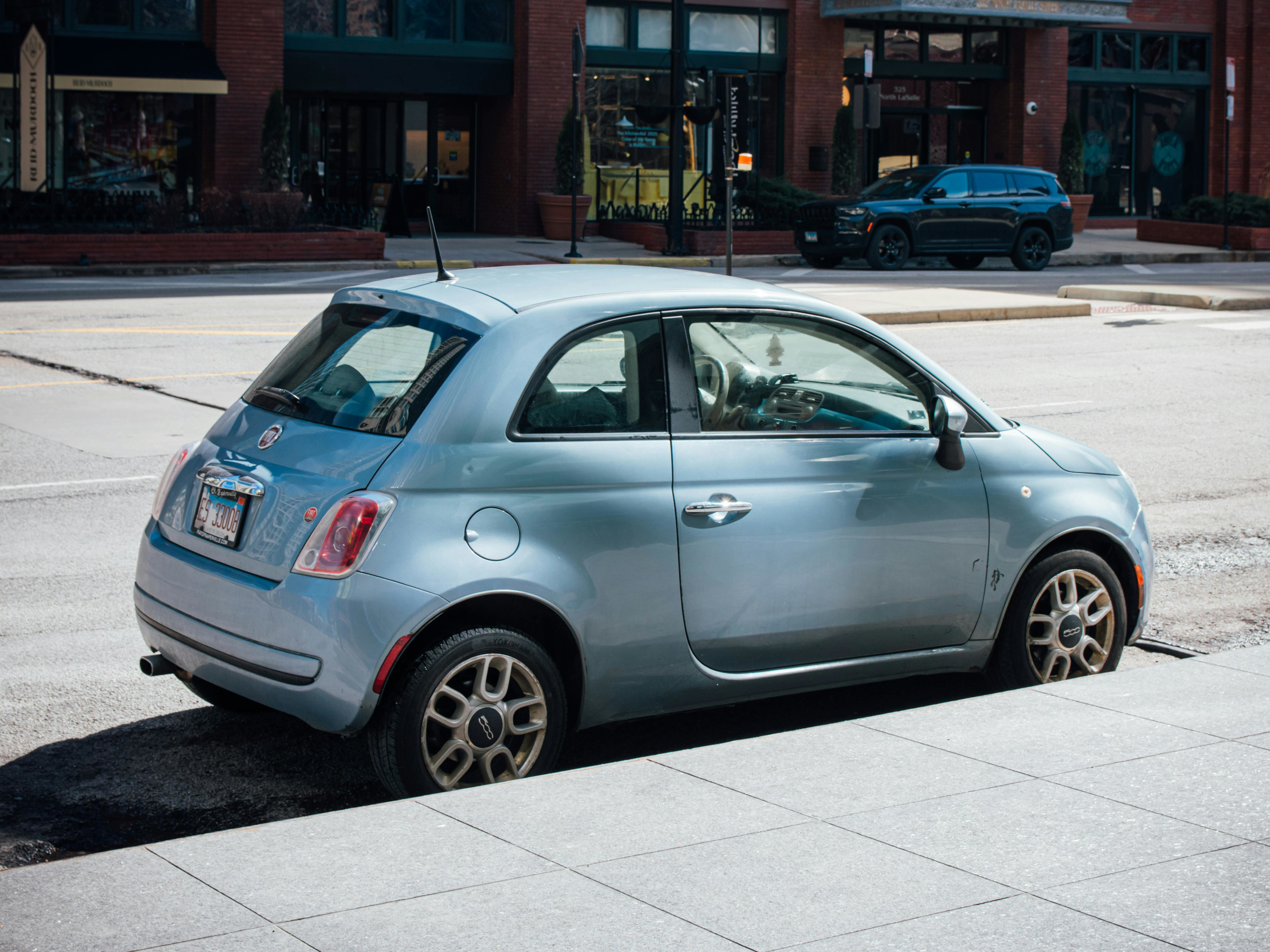 Car with original Monroney window sticker