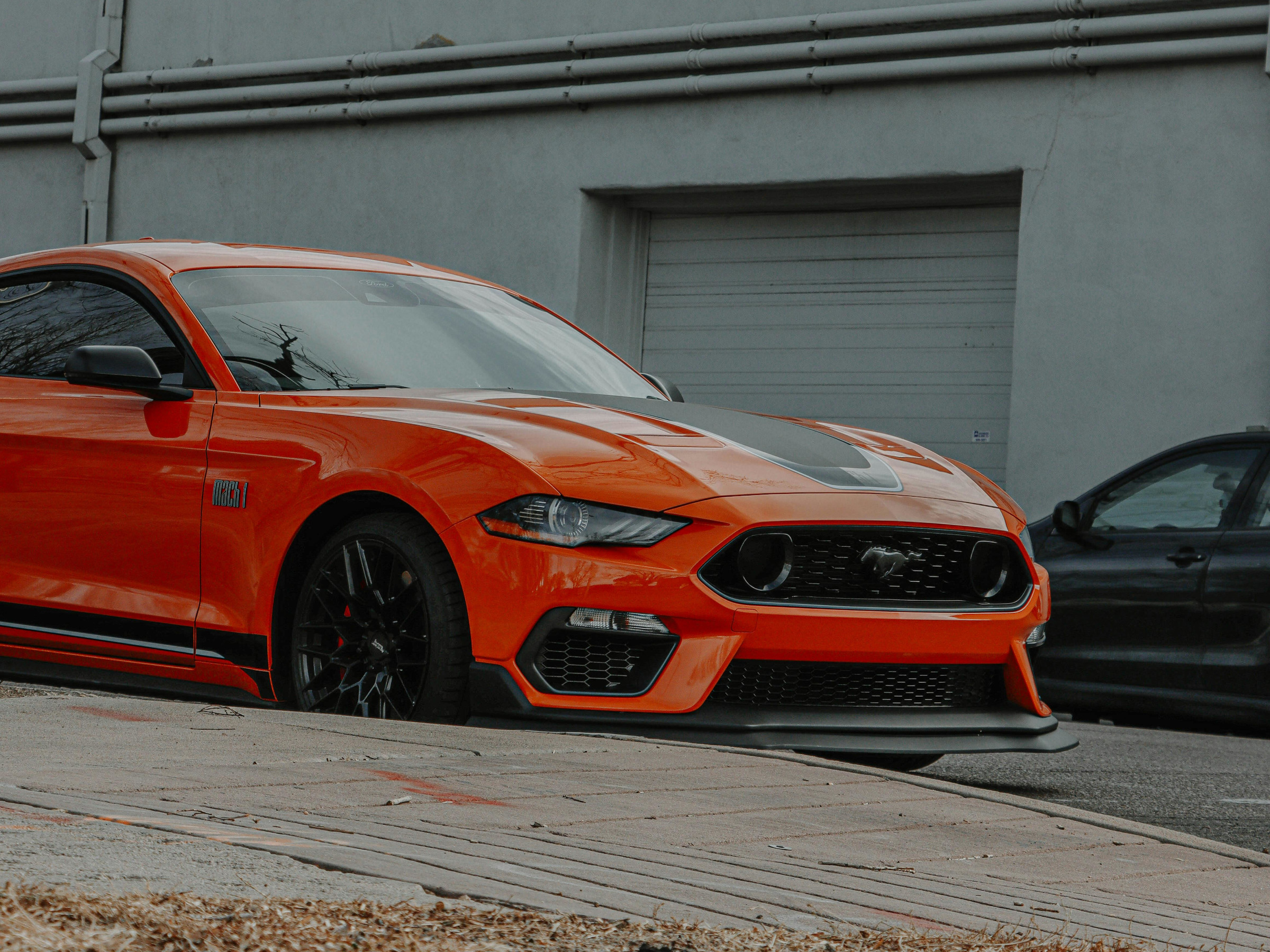 Car with original Monroney window sticker