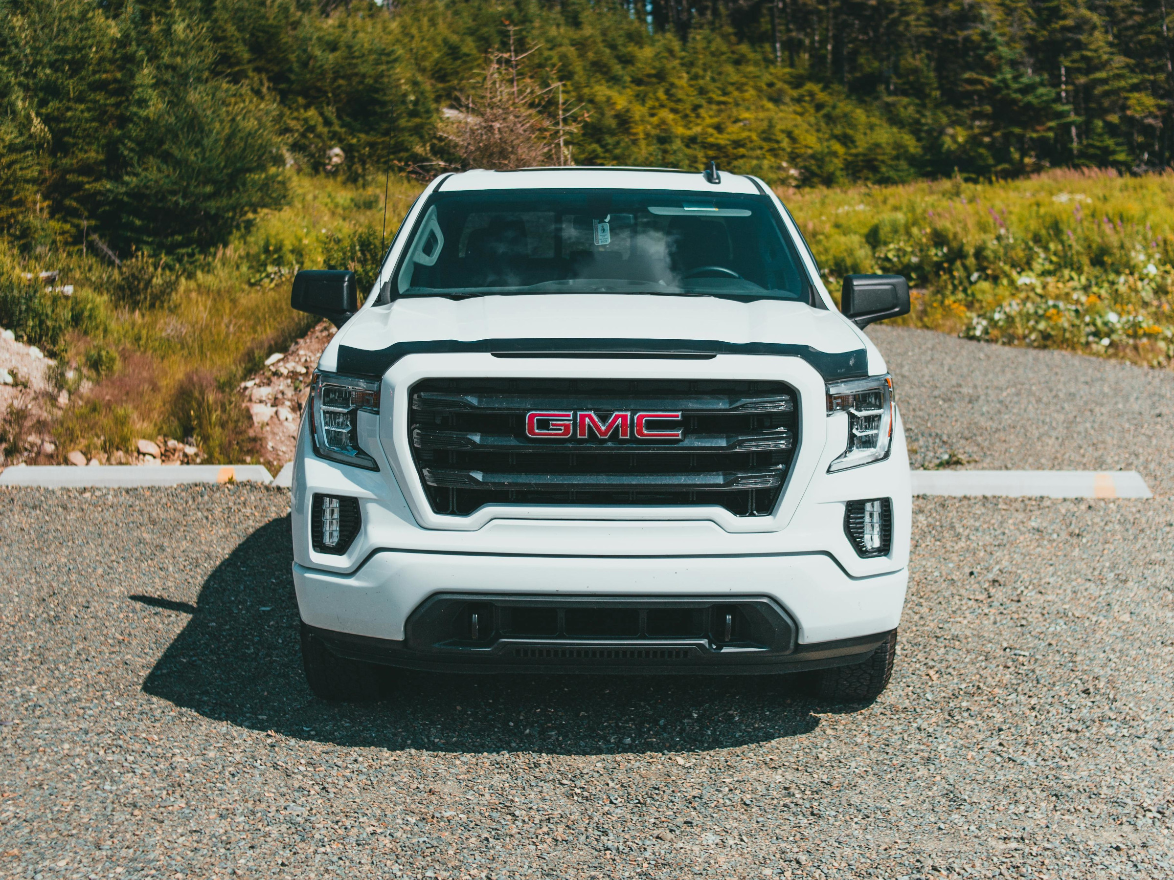 Car with original Monroney window sticker